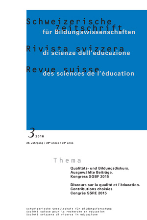 					View Vol. 38 No. 3 (2016): Discourses on Quality and Education. Congress SGBF 2015
				